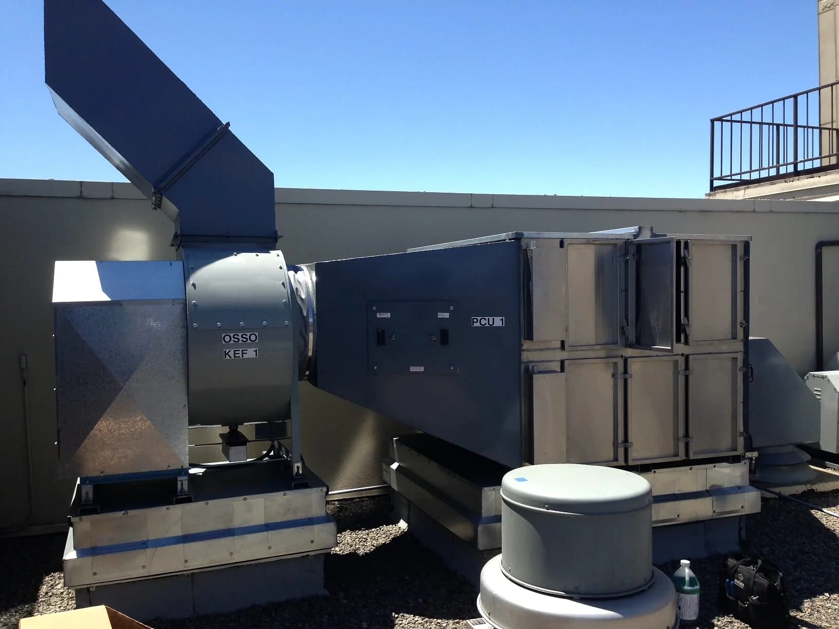 Molitron EPFA rooftop installation